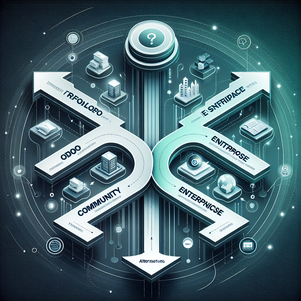 Choosing the Right ERP Solution: Odoo Community vs. Enterprise and Alternatives Explored